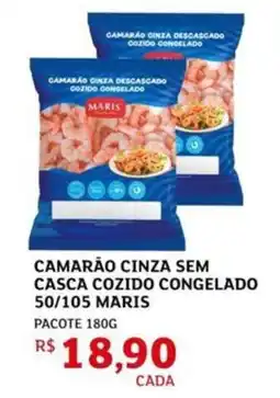 Assaí Atacadista Camarão cinza descascado cozido congelado 50/105 maris oferta