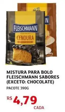 Assaí Atacadista Mistura para bolo fleischmann sabores oferta