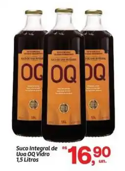 Fort Atacadista Suco Integral de Uva OQ Vidro oferta