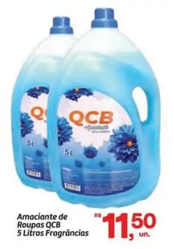 Amaciante de Roupas QCB Fragrâncias
