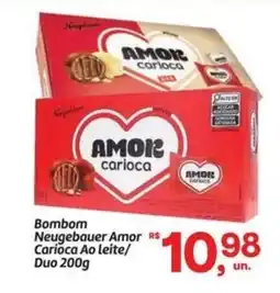 Fort Atacadista Bombom Neugebauer Amor Carioca Ao leite/ Duo oferta