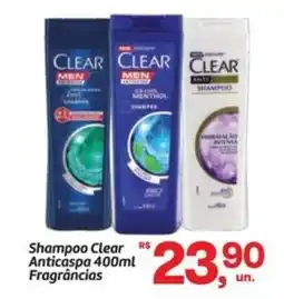 Fort Atacadista Shampoo Clear Anticaspa Fragrâncias oferta
