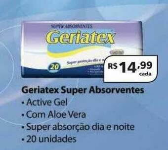 Drogarias Tamoio Geriatex Super Absorventes oferta