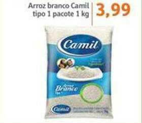 Sonda Arroz Branco Camil Tipo 1 oferta