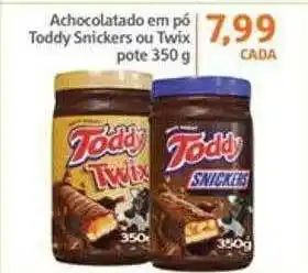 Sonda Achocolatado Em Pó Toddy Snickers Ou Twix oferta