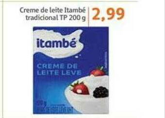 Sonda Creme De Leite Itambé Tradicional oferta