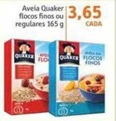 Aveia Quaker Flocos Finos Ou Regulares