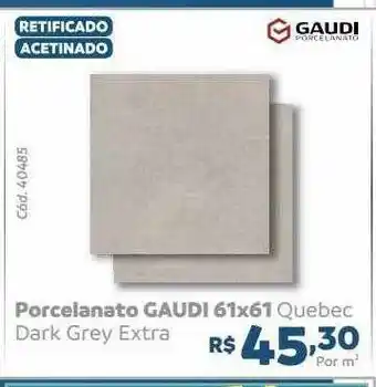 Tumkus Porcelanato Gaudi oferta