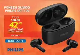 Lojas Cem FONE DE OUVIDO PHILIPS TAT1109 oferta