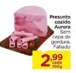 Carrefour Presunto cozido Aurora Sem capa de gordura, Fatiado oferta