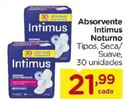 Carrefour Absorvente Intimus Noturno oferta