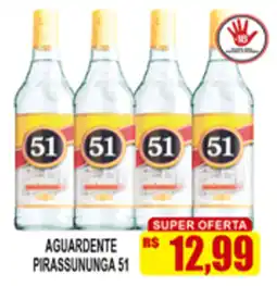 Supermercado leal Aguardente prassununga 51 oferta