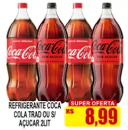 Supermercado leal Refrigerante coca cola trad ou s/ açucar oferta