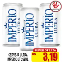 Supermercado leal Cerveja ultra império lt oferta