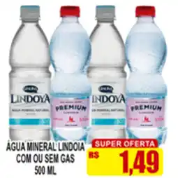 Supermercado leal Agua mineral lindoia com ou sem gas oferta