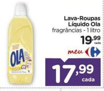 Carrefour Lava-roupas Liquido Ola 1L oferta