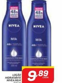 GBarbosa Loção hidratante nivea milk oferta