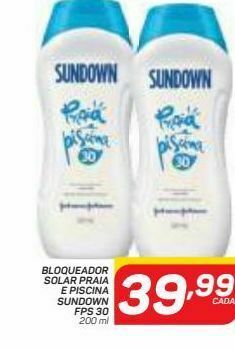 GBarbosa Protetor solar sundown oferta
