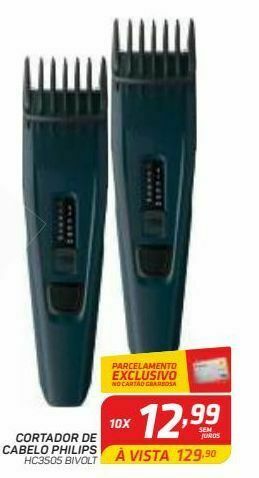 GBarbosa Cortador de cabelo philips oferta