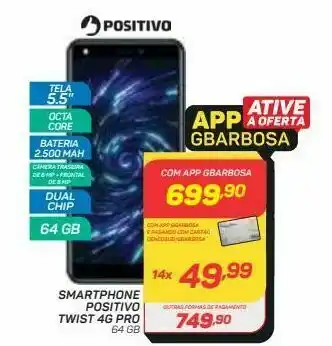 GBarbosa Celulares positivo twist 4 g pro oferta