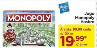 Carrefour Jogo Monopoly Hasbro oferta