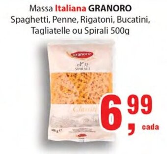 Supermercados Mundial Massa Italiana Granoro 500g oferta