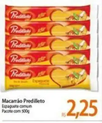 Atacadão Macarrao Predilleto 500g oferta