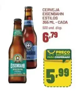 Cooper Cerveja eisenbahn estilos oferta