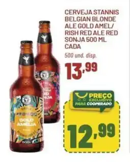 Cooper Cerveja stannis belgian blonde ale gold amel/ rish red ale red sonja cada oferta