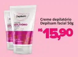 Supermercados Savegnago Creme depilatório Depilsam facial oferta