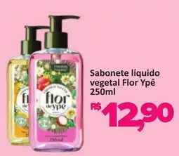 Supermercados Savegnago Sabonete líquido vegetal Flor Ypê oferta
