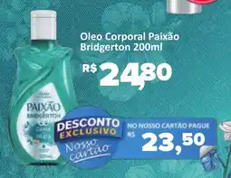 Supermercados Savegnago Oleo Corporal Paixão Bridgerton oferta