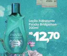 Supermercados Savegnago Loção hidratante Paixão Bridgerton oferta