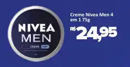 Supermercados Savegnago Creme Nívea Men 4 em 1 oferta
