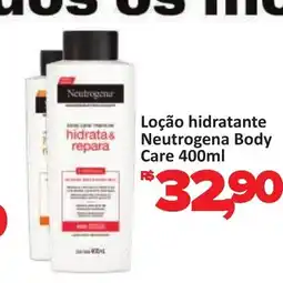 Supermercados Savegnago Loção hidratante Neutrogena Body Care oferta