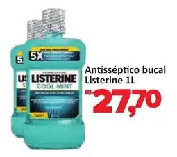 Supermercados Savegnago Antisséptico bucal Listerine oferta