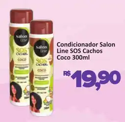 Supermercados Savegnago Condicionador Salon Line SOS Cachos Coco oferta
