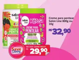 Supermercados Savegnago Creme para pentear Salon Line oferta