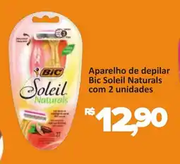 Supermercados Savegnago Aparelho de depilar Bic Soleil Naturals oferta