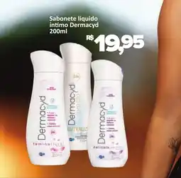 Supermercados Savegnago Sabonete líquido íntimo Dermacyd oferta