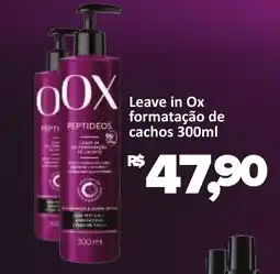 Supermercados Savegnago Leave in Ox formatação de cachos oferta
