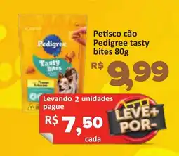 Supermercados Savegnago Petisco cão Pedigree tasty bites oferta