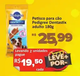Supermercados Savegnago Petisco para cão Pedigree Dentastix adulto oferta