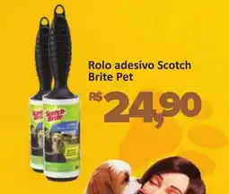 Supermercados Savegnago Rolo adesivo Scotch Brite Pet oferta