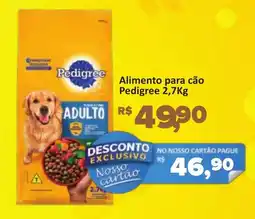 Supermercados Savegnago Alimento para cão Pedigree oferta