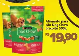 Supermercados Savegnago Alimento para cão Dog Chow biscoito oferta