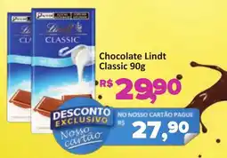 Supermercados Savegnago Chocolate Lindt Classic oferta