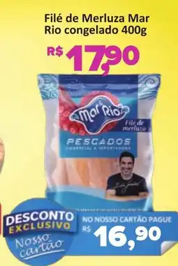 Supermercados Savegnago Filé de Merluza Mar Rio congelado oferta