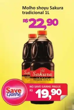Supermercados Savegnago Molho shoyu Sakura tradicional oferta