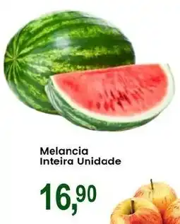 Federzoni Supermercados Melancia Inteira Unidade oferta